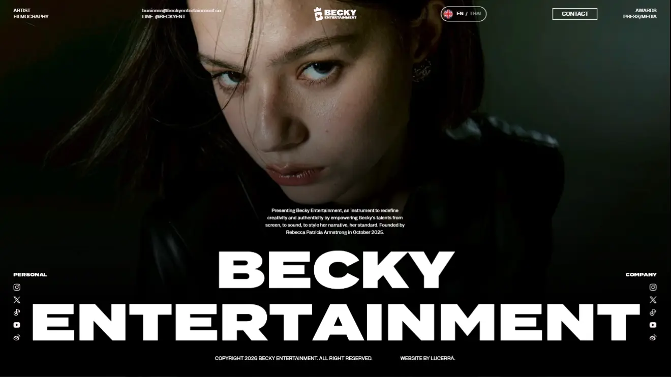 becky-entertainment project cover